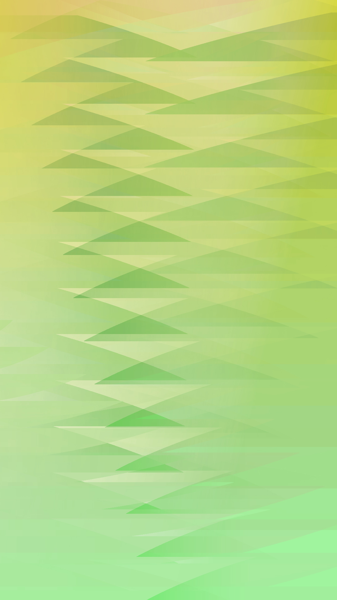 グラデーション模様三角黄緑 Wallpaper Sc Iphone8plus壁紙