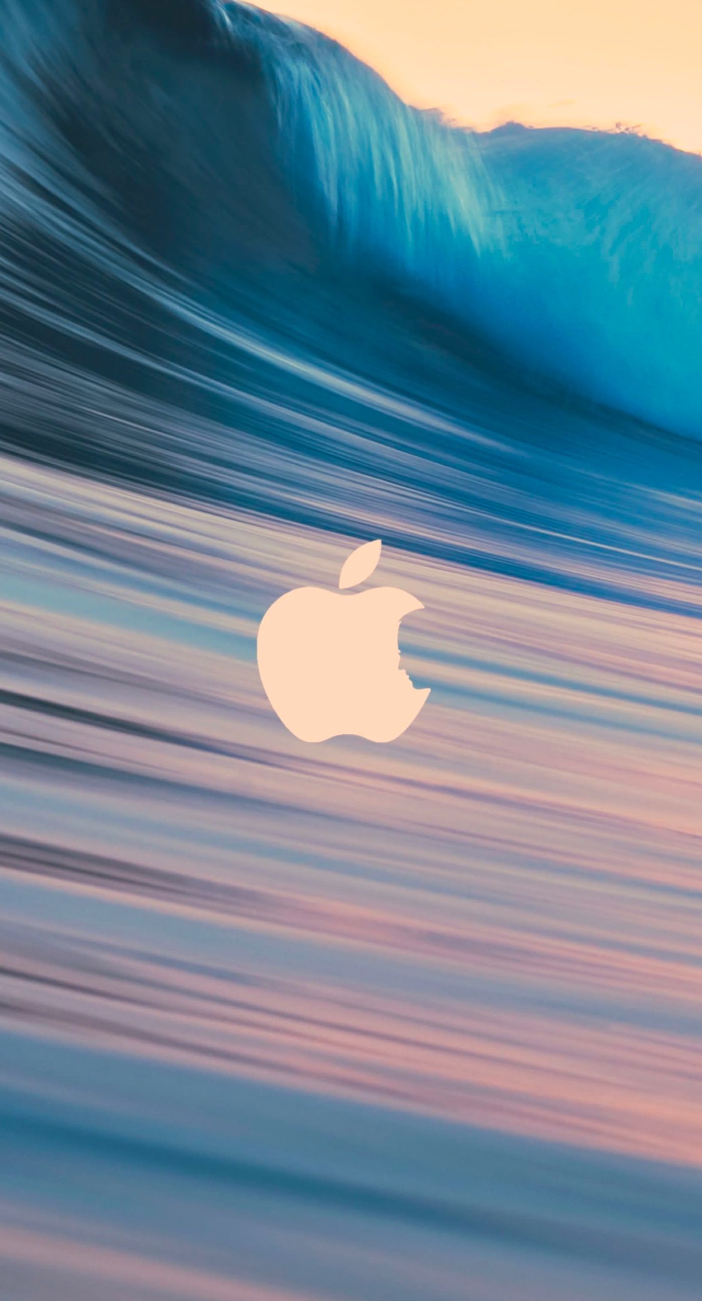 Apple wave | wallpaper.sc iPhone8Plus
