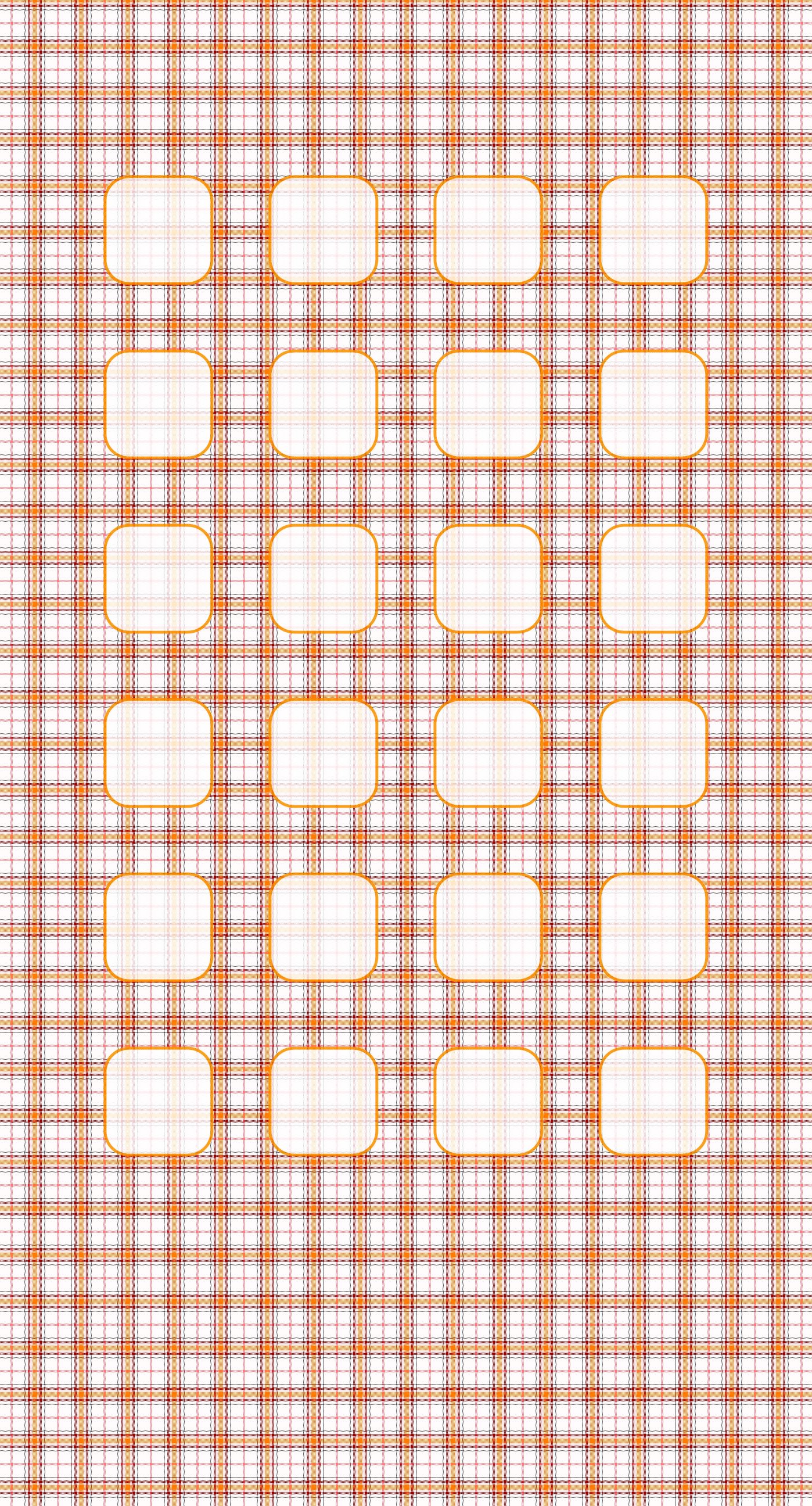 Red and black check pattern shelf orange white | wallpaper.sc iPhone8Plus