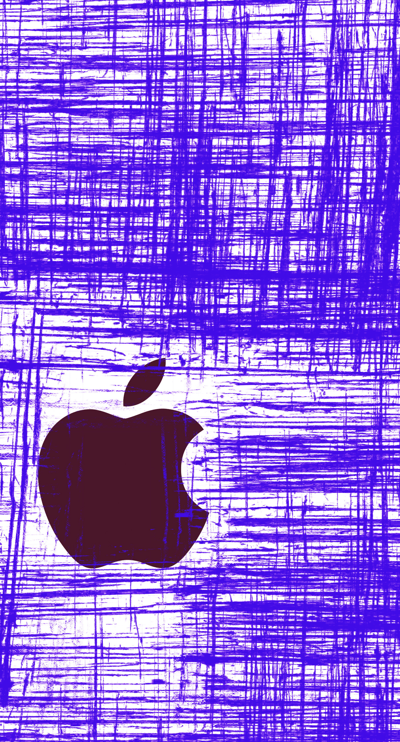 Appleロゴクール青 Wallpaper Sc Iphone8plus壁紙