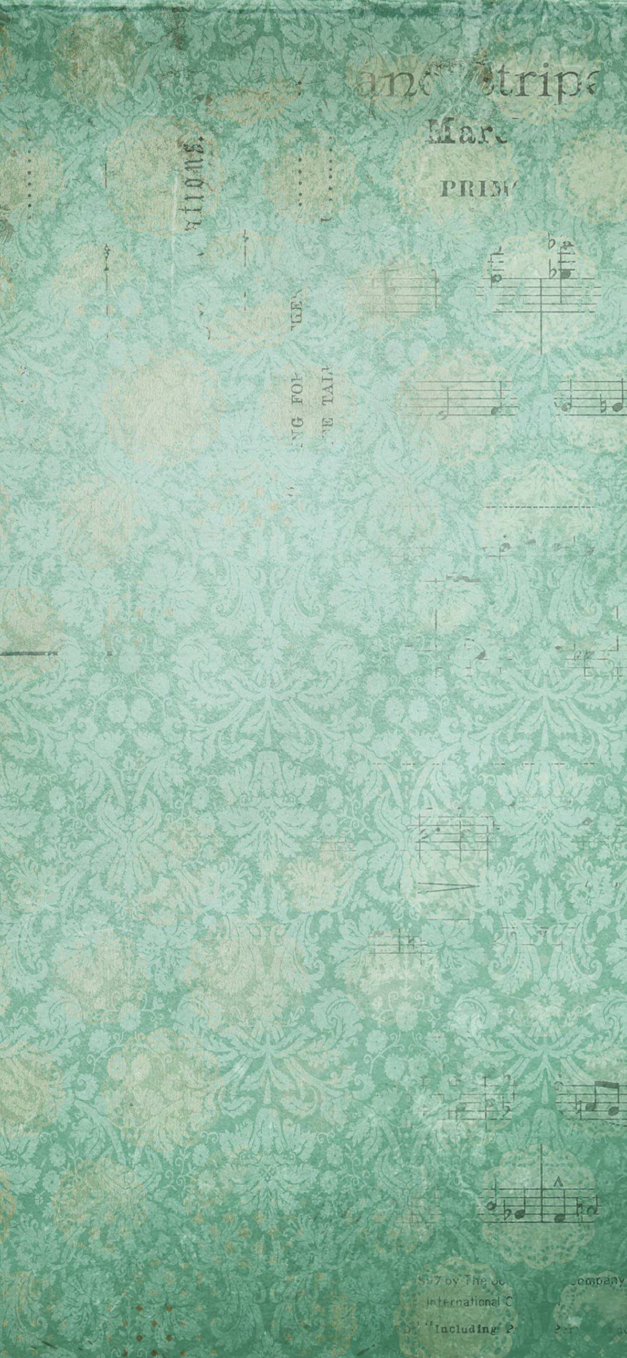 楽譜緑花 Wallpaper Sc Iphone Xs Max壁紙
