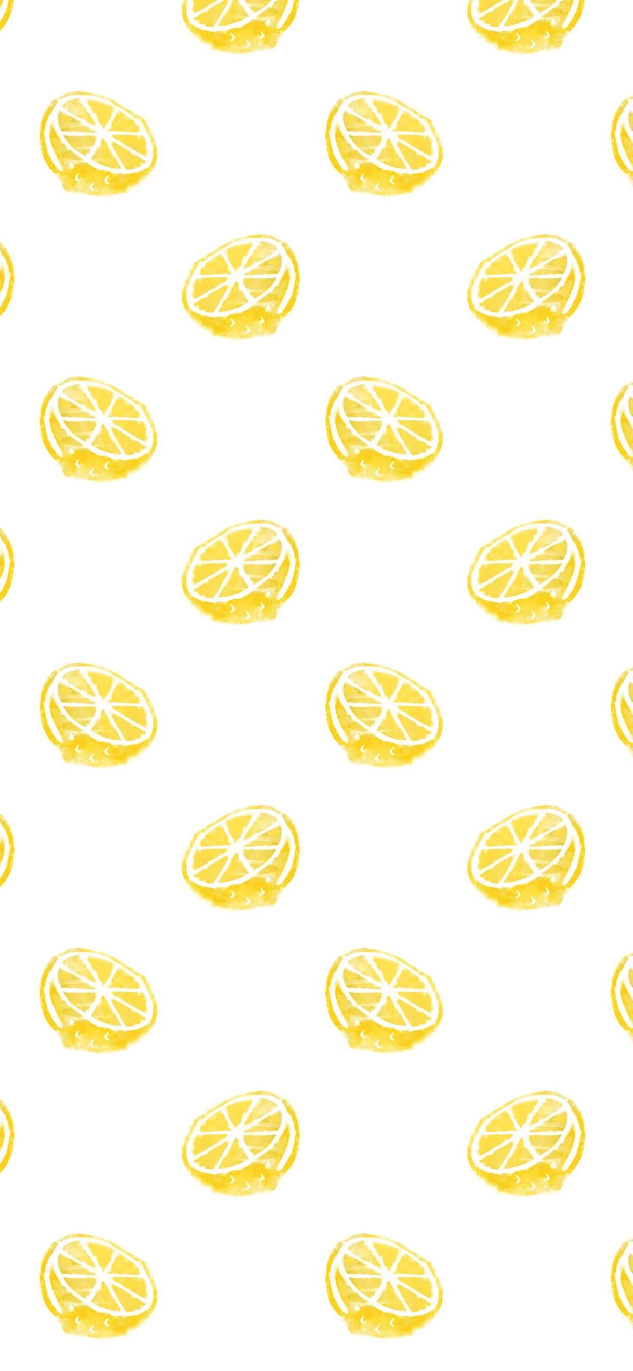 Pattern Illustration Fruit Lemon Yellow Women For Wallpaper Sc Iphone Xs Max